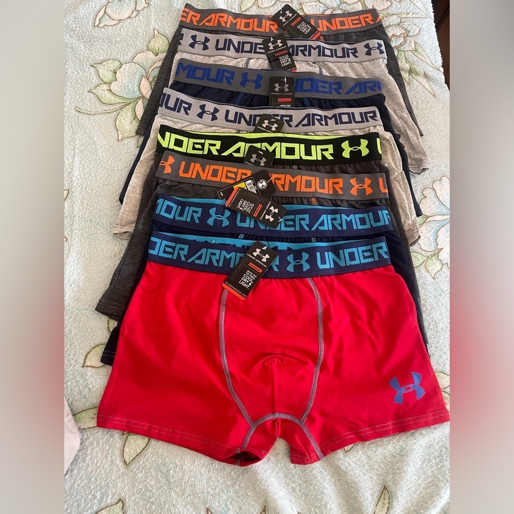 Under armor Mens boxer briefs cotton stretch‎ Underwear 8 pack Size XL